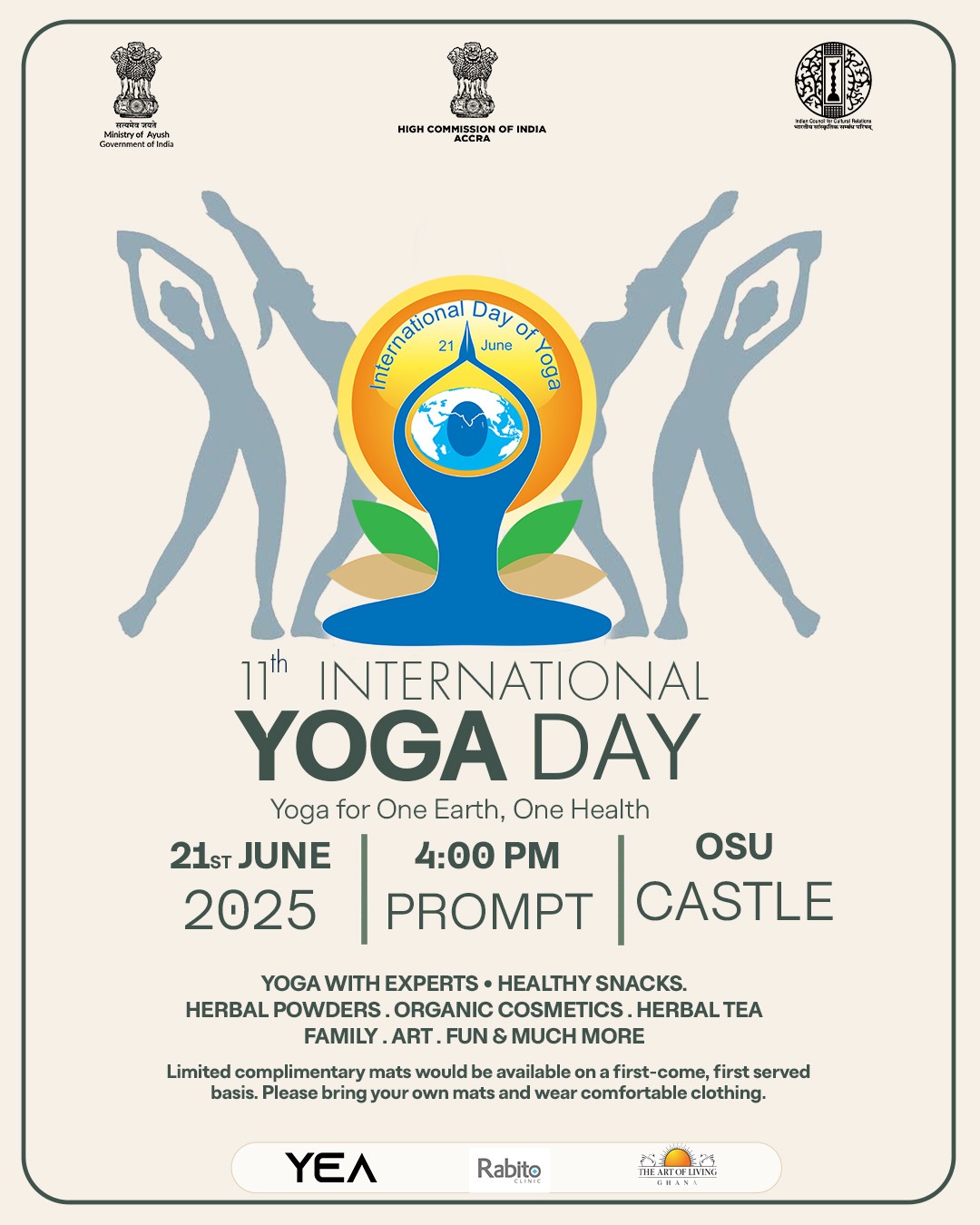 The 11th International Yoga Day