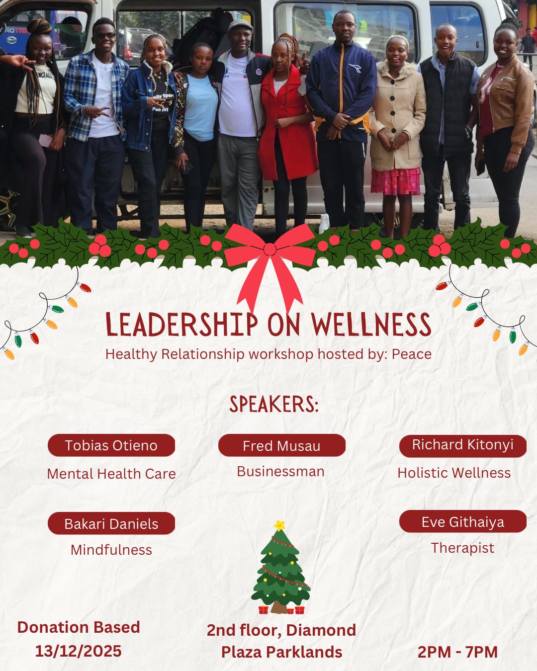 Leadership on wellness